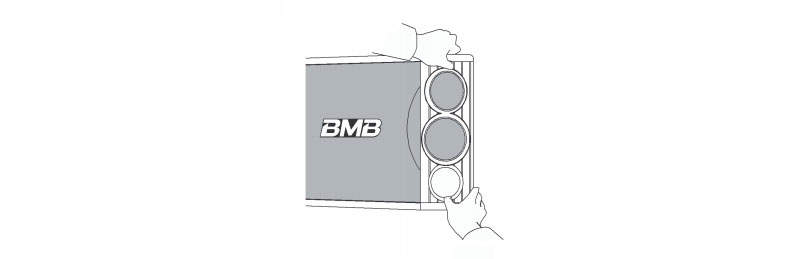 Hướng dẫn thay đổi hướng loa BMB CSX 1000 SE
